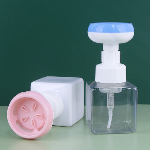 40mm 42mm Plastic Flower Foam Lotion Dispenser Pump Foam bottle flower Shape pump Bady Hand Washing Pump